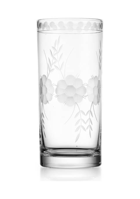 Biltmore® Set of 4 Etched Highball Glasses