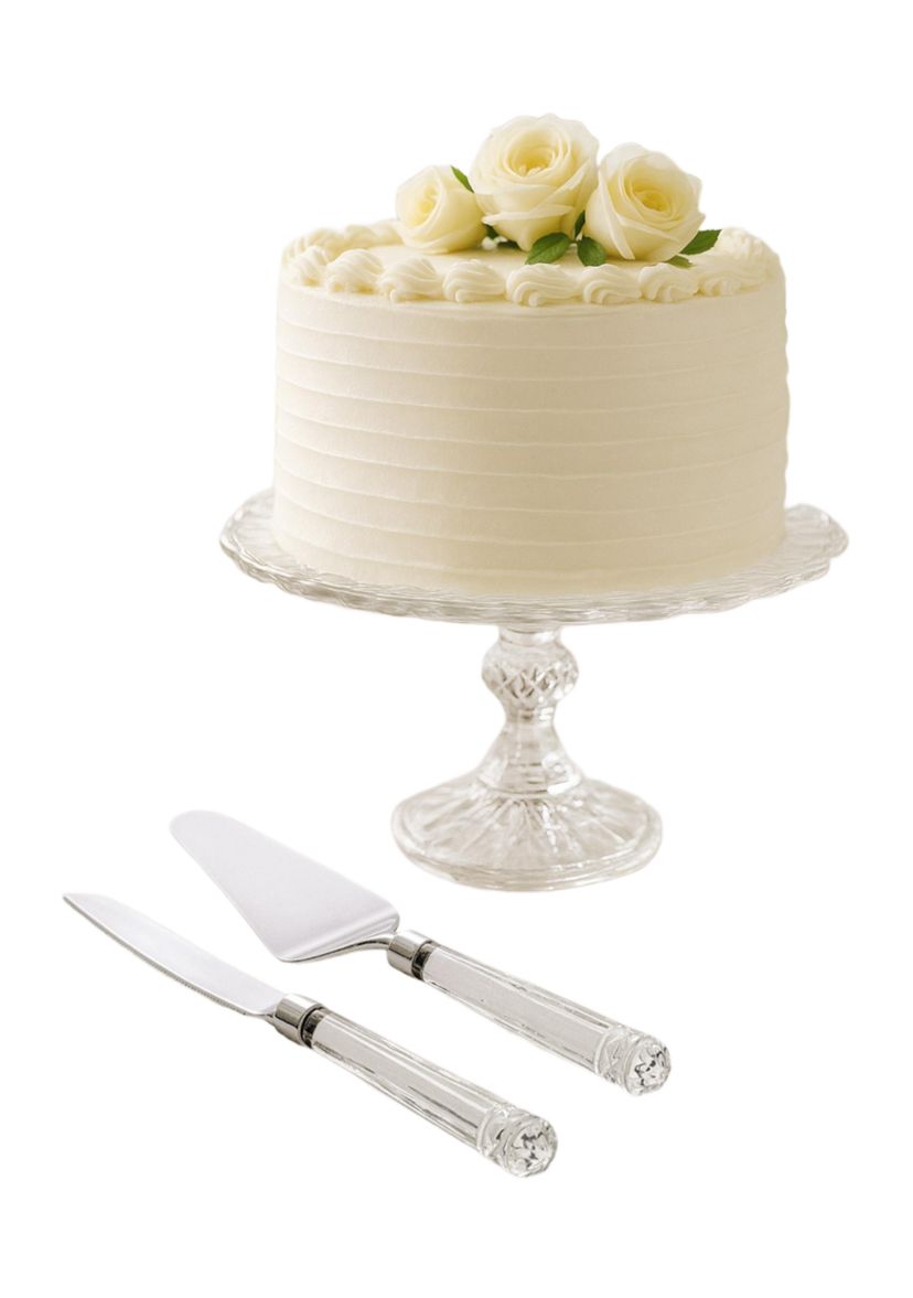 Cake Knife and Server Set