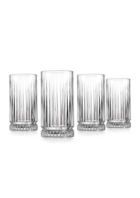 Crystal Highball Glasses - Set of 4 