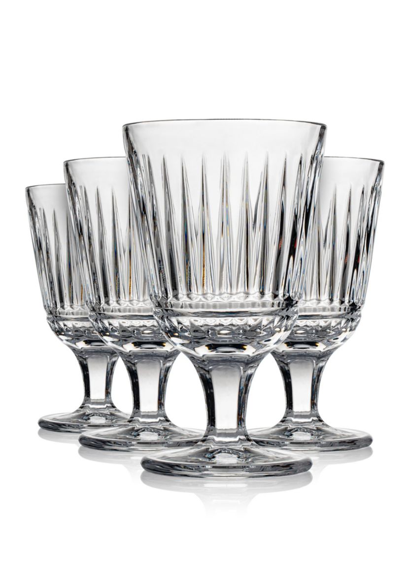 Crystal Wine Glasses Set of 4