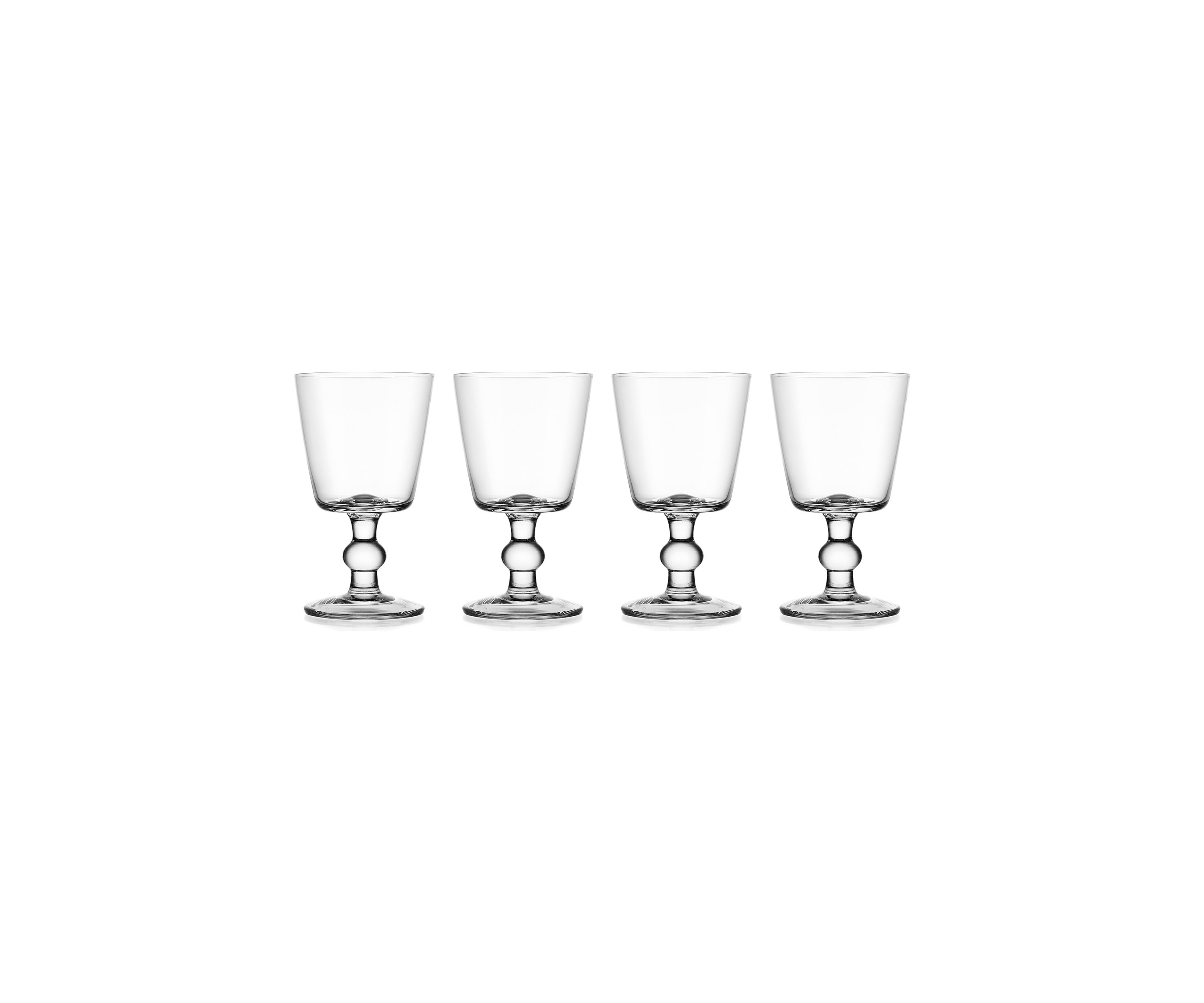 Chateau Set of 4 White Wine Glasses