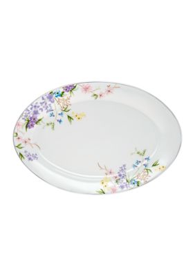 Spring Fleur Oval Platter