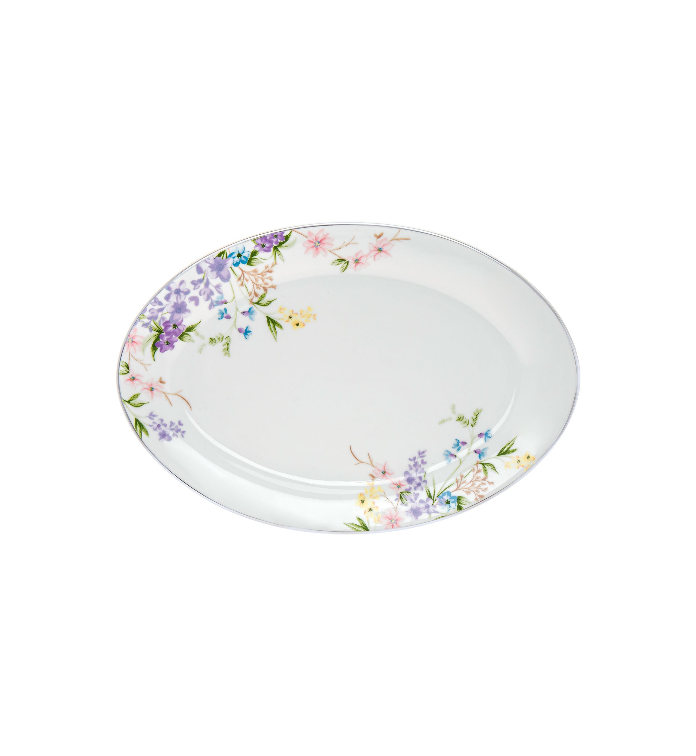 Spring Fleur Oval Platter