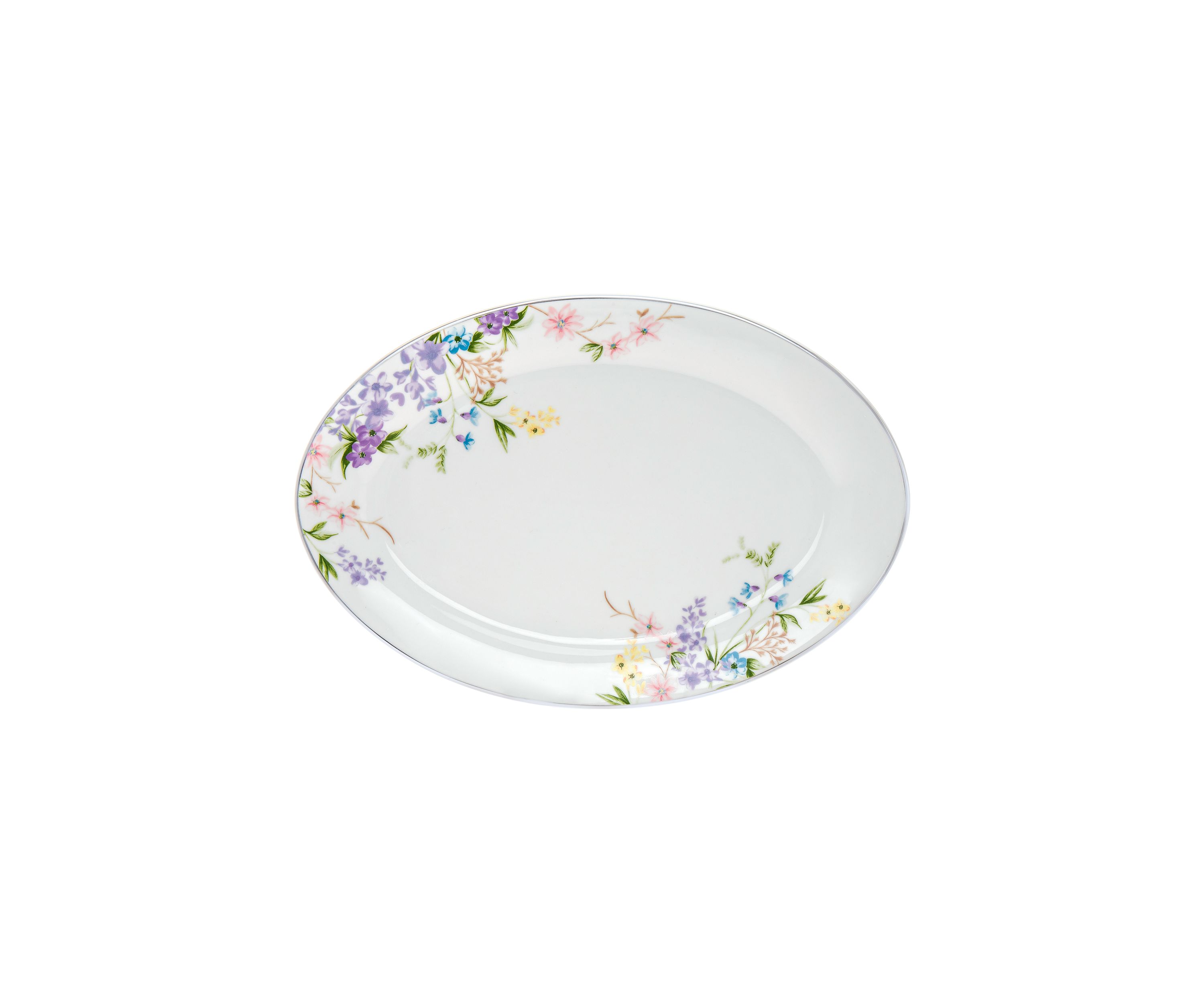 Spring Fleur Oval Platter