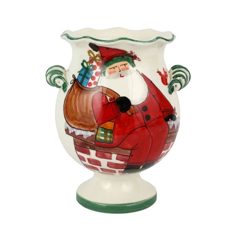 Nuvola White Tall Vase