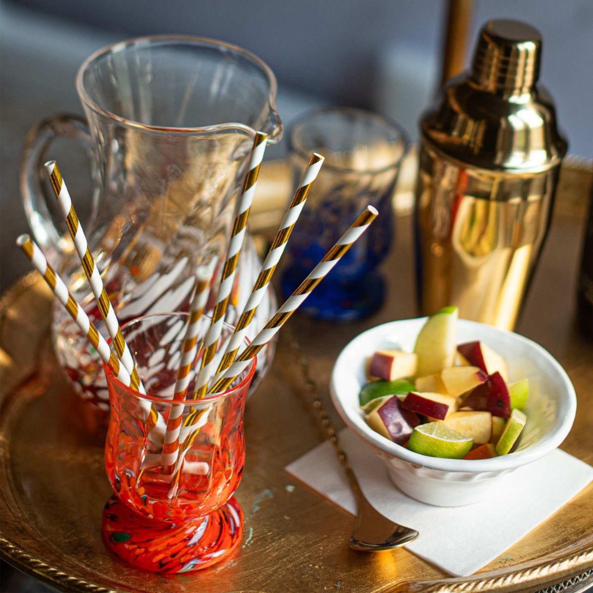 Chiara Orange Juice Glass