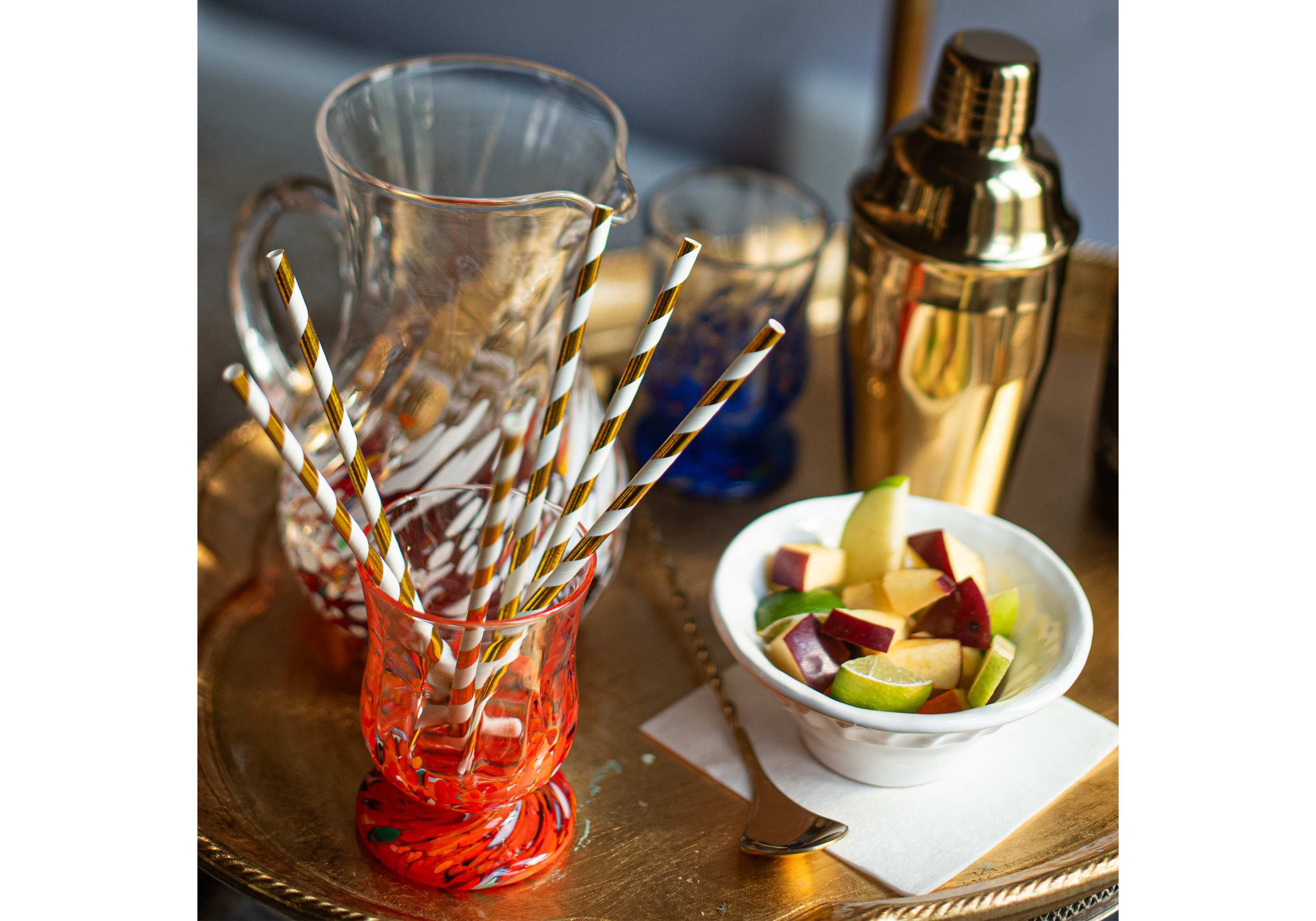 Chiara Orange Juice Glass
