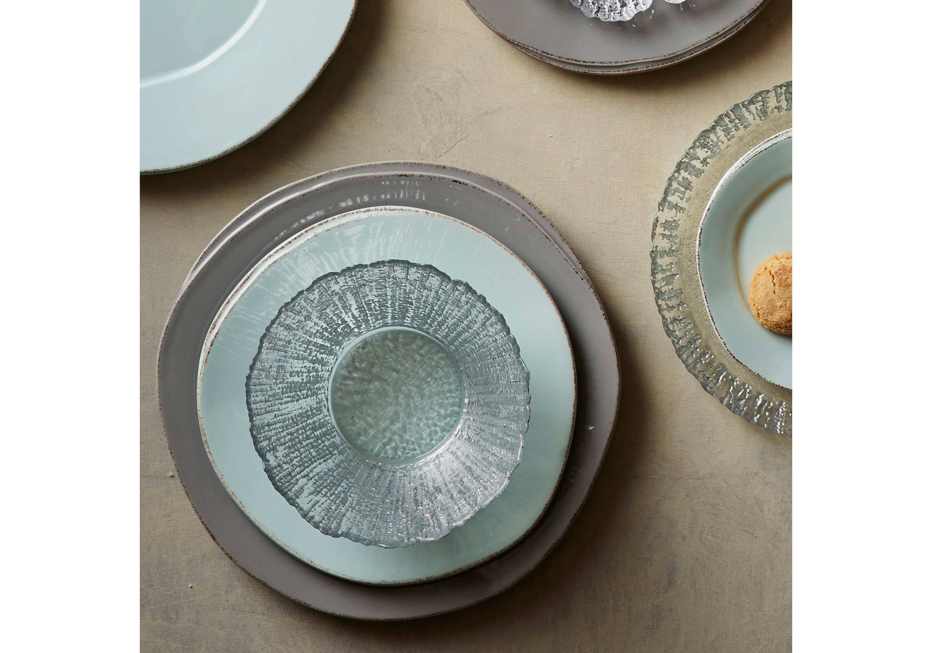 Lastra Aqua European Dinner Plate