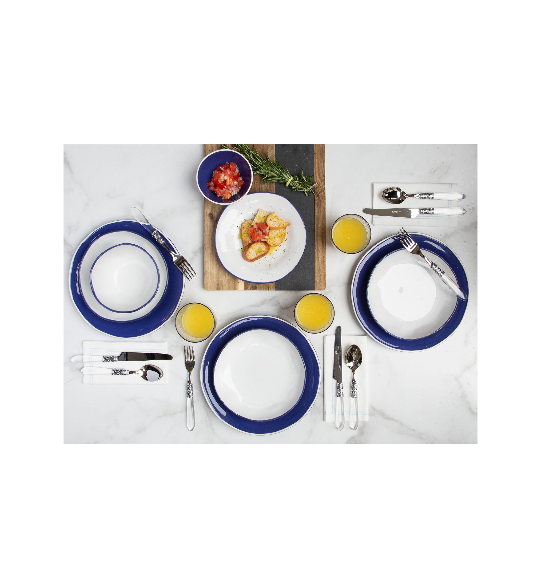 The Aladdin Brilliant 5-Piece Place Setting Clear
