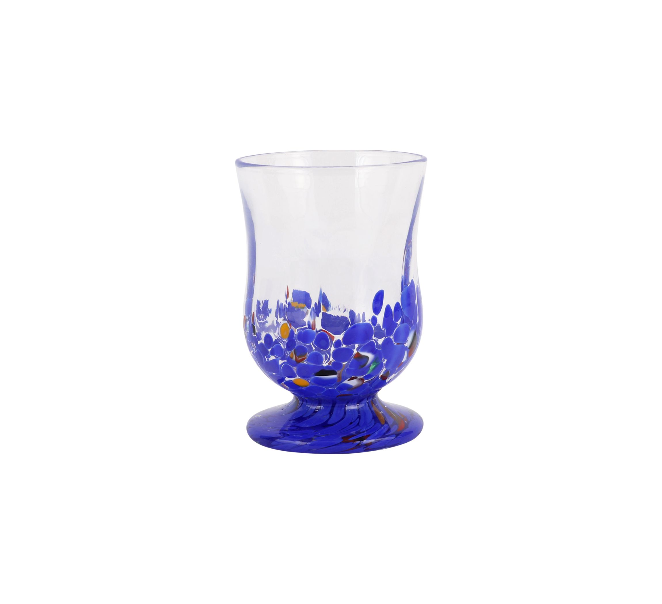 Chiara Blue Juice Glass