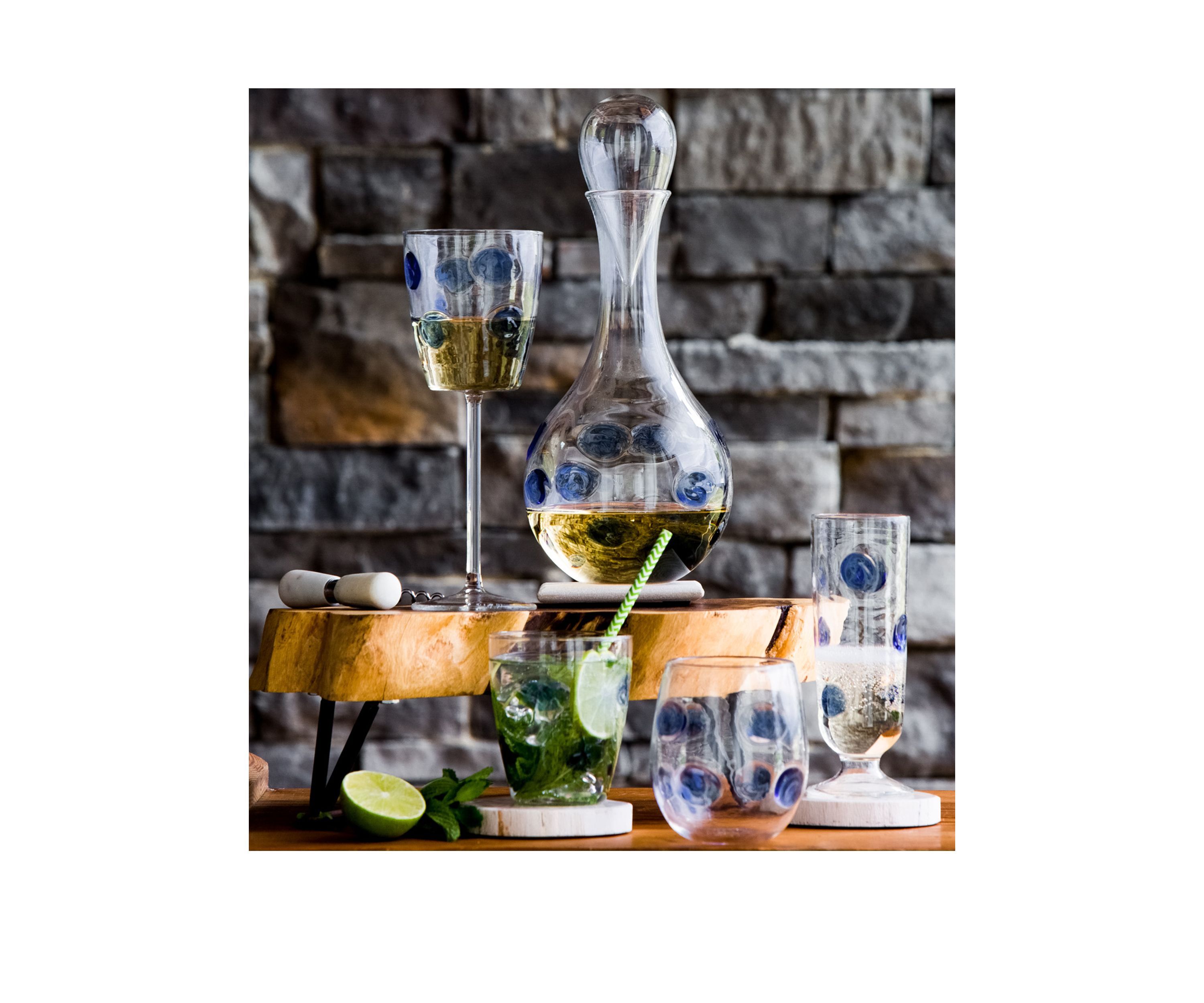Drop Wine Glass