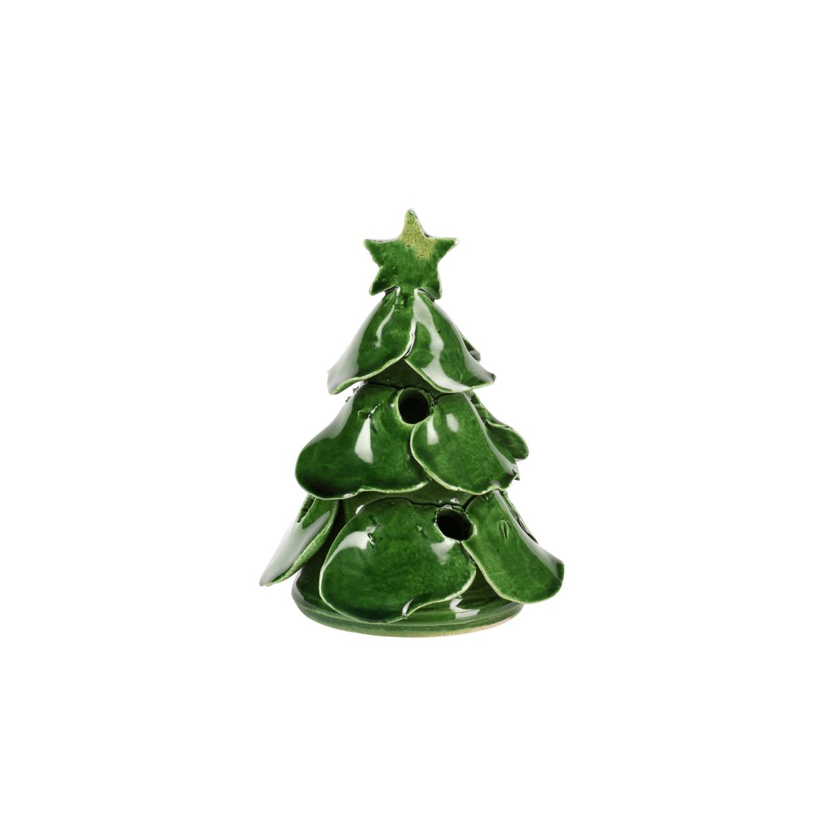 Foresta Green Mini Scalloped Tree