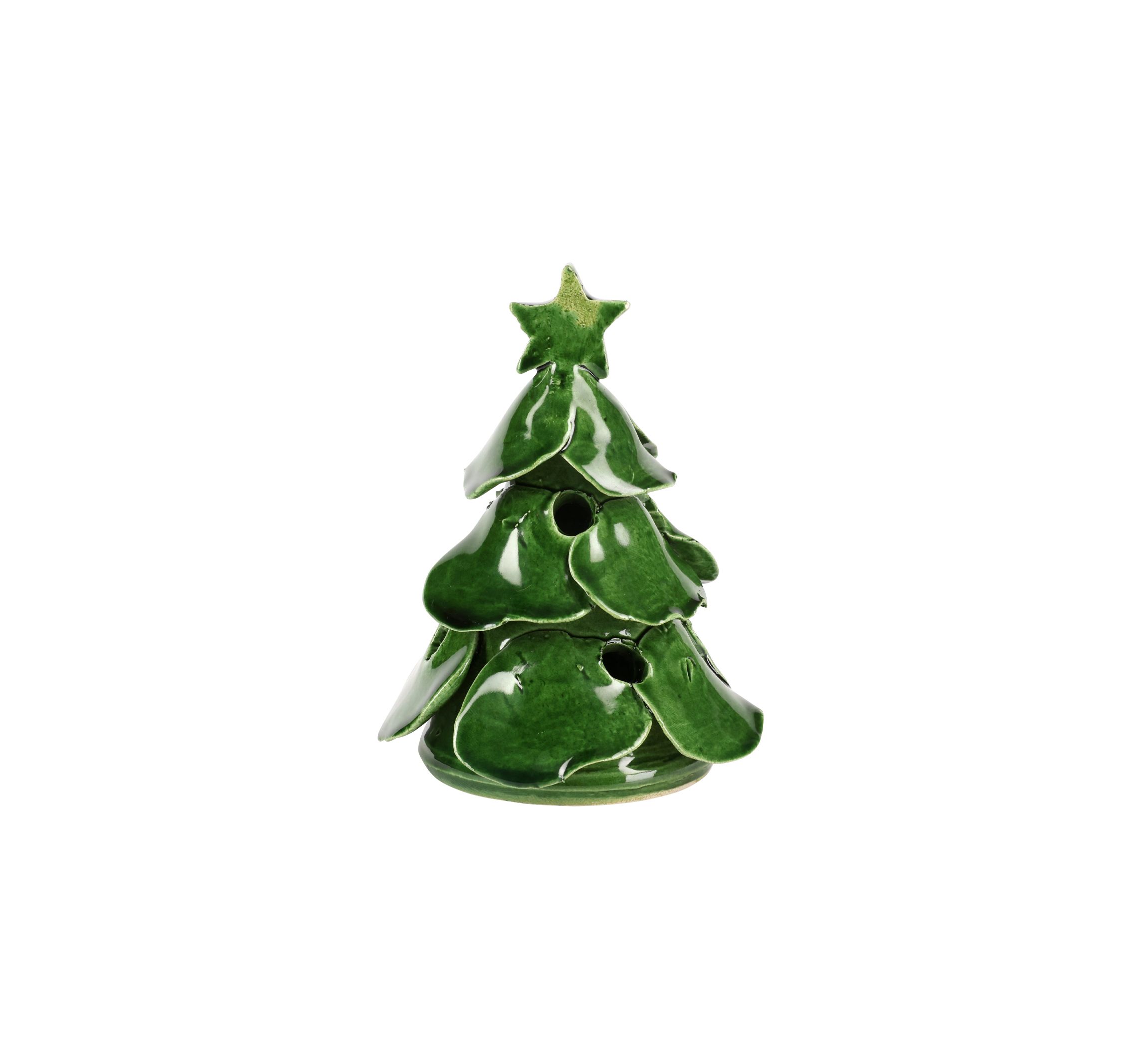 Foresta Green Mini Scalloped Tree