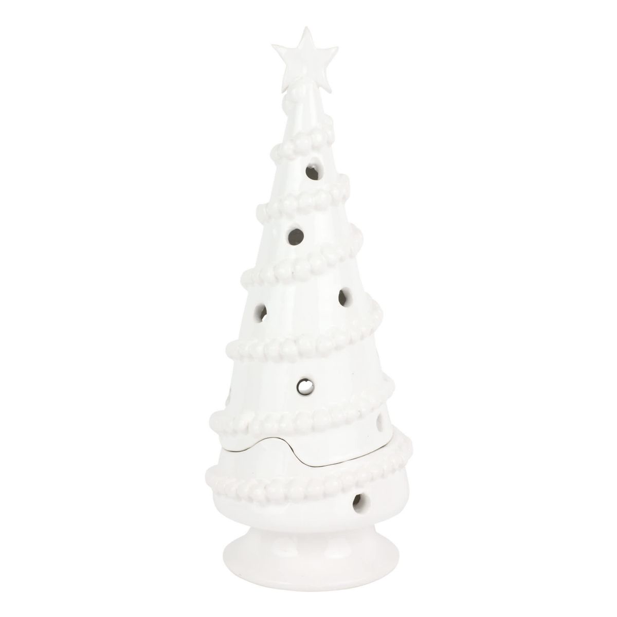 Foresta White Large Garland Tree