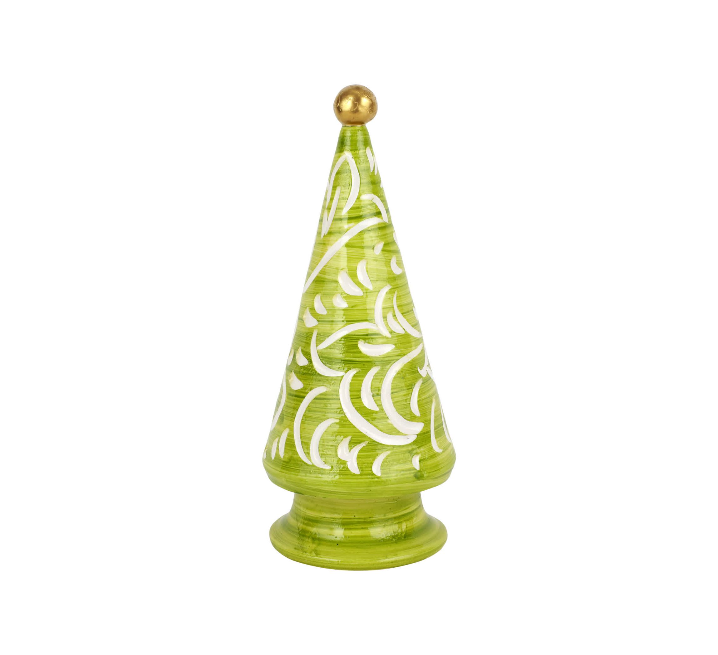 Foresta Lime Green Scroll Tree