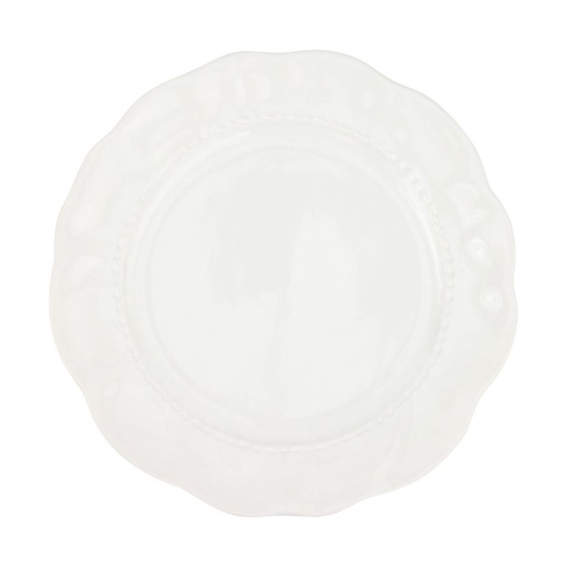 Giorno White Dinner Plate
