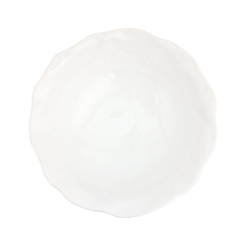 Giorno White Medium Serving Bowl