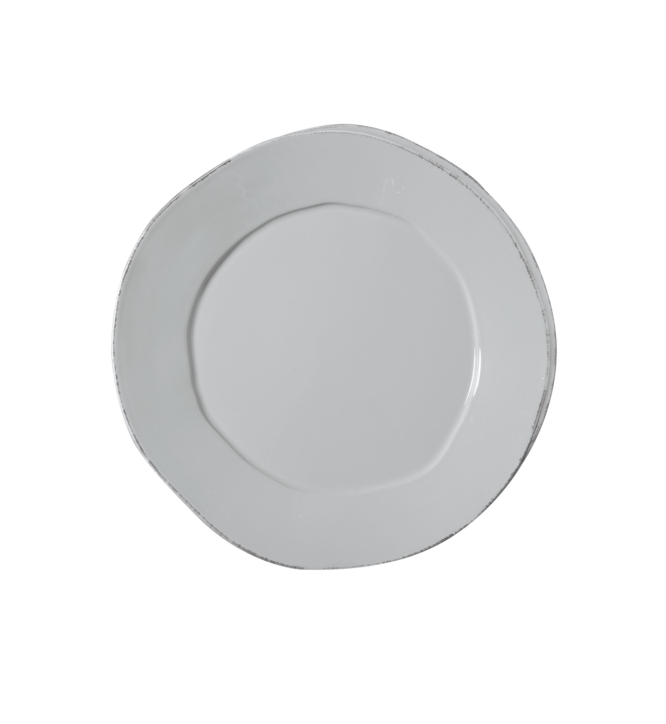 Lastra Gray American Dinner Plate