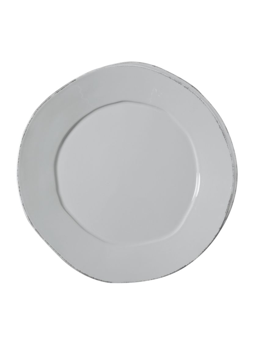 Lastra Gray American Dinner Plate