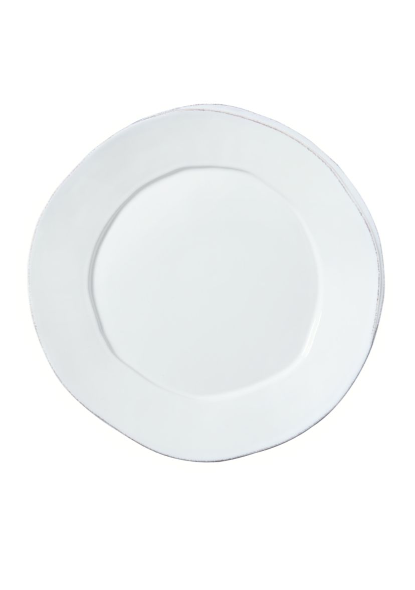 Lastra White Round Platter