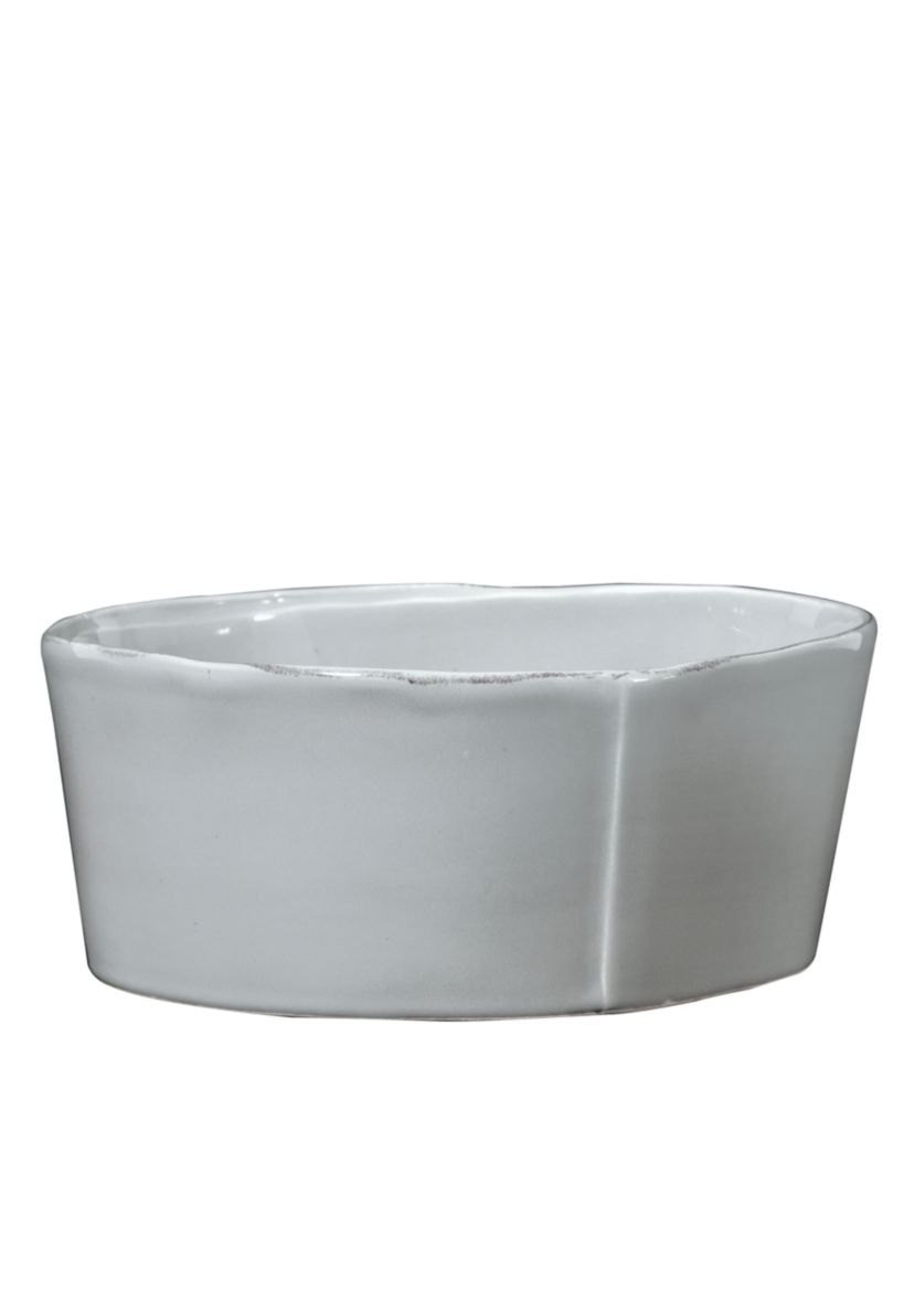 Lastra Gray Large Serving Bowl