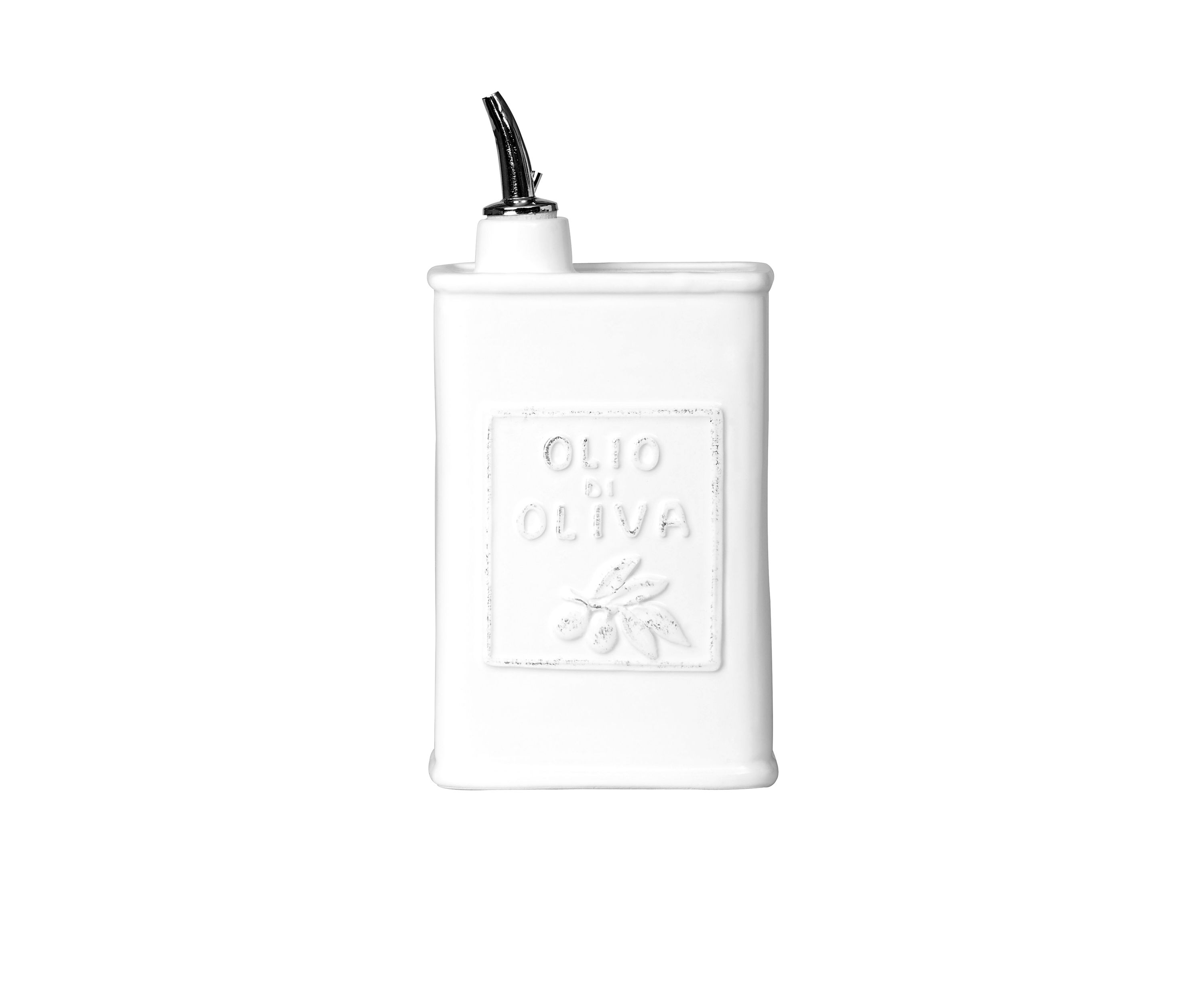 Lastra White Olive Oil Can