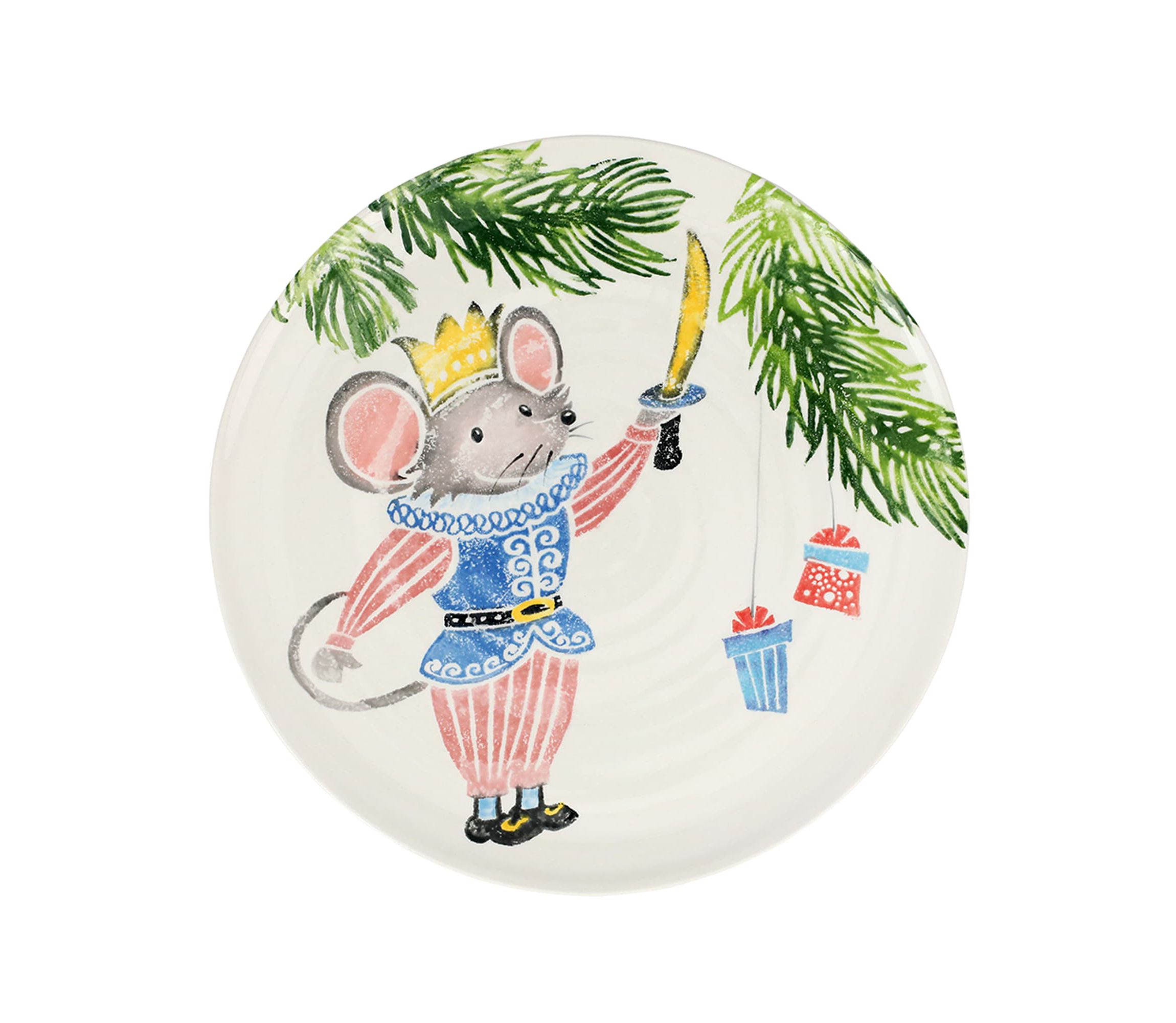 Nutcrackers Mouse King Round Platter