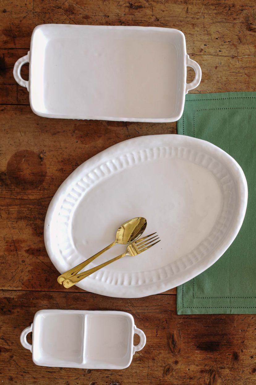 Pietra Serena Large Oval Platter