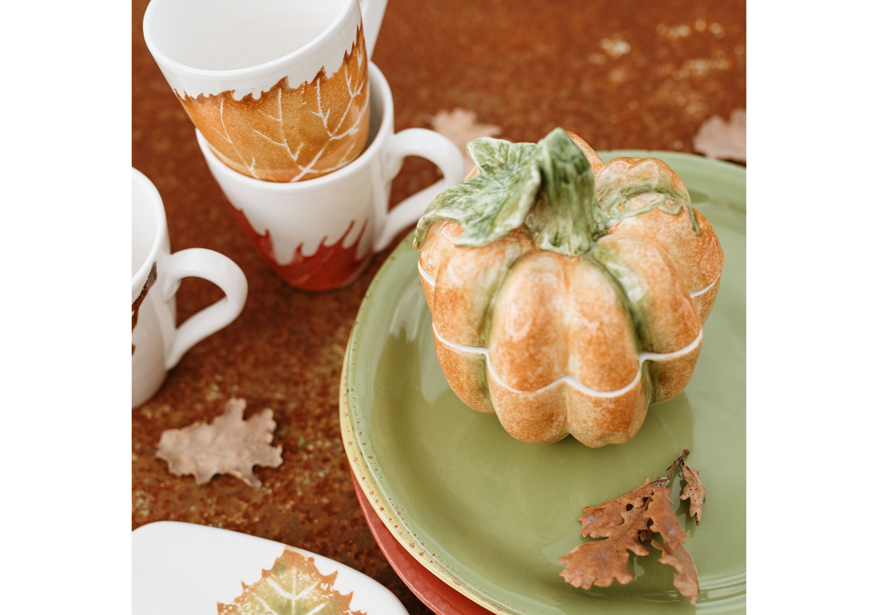 Pumpkins Small Covered Pumpkin