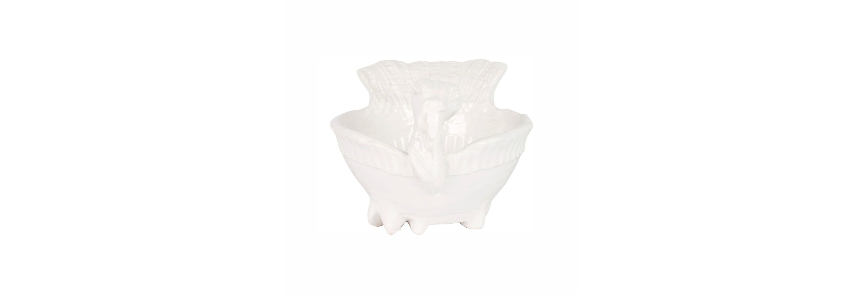 Pietra Tacchino Figural Deep Serving Bowl