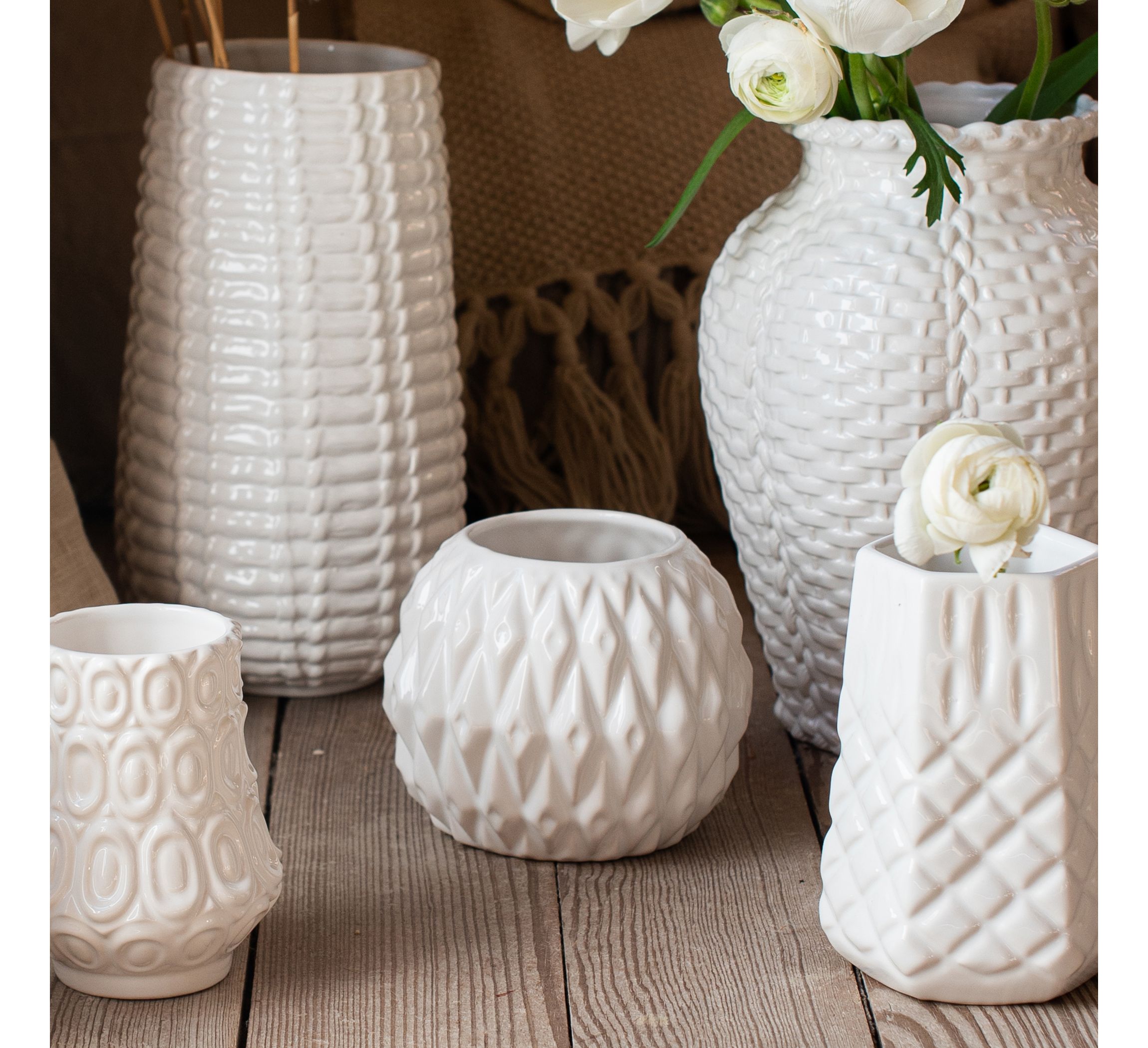 Tessere Round Bud Vase