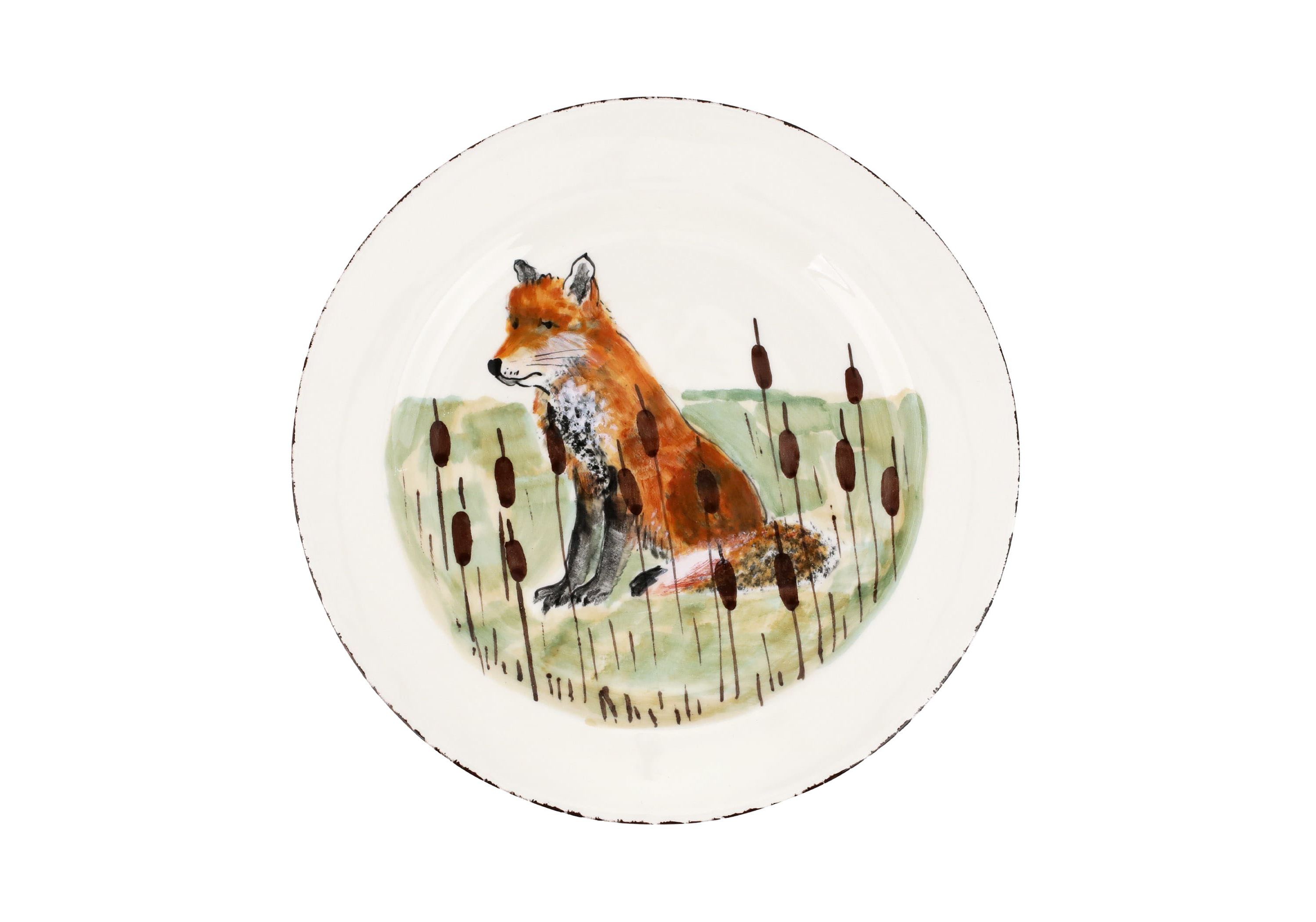 Wildlife Fox Dinner Plate