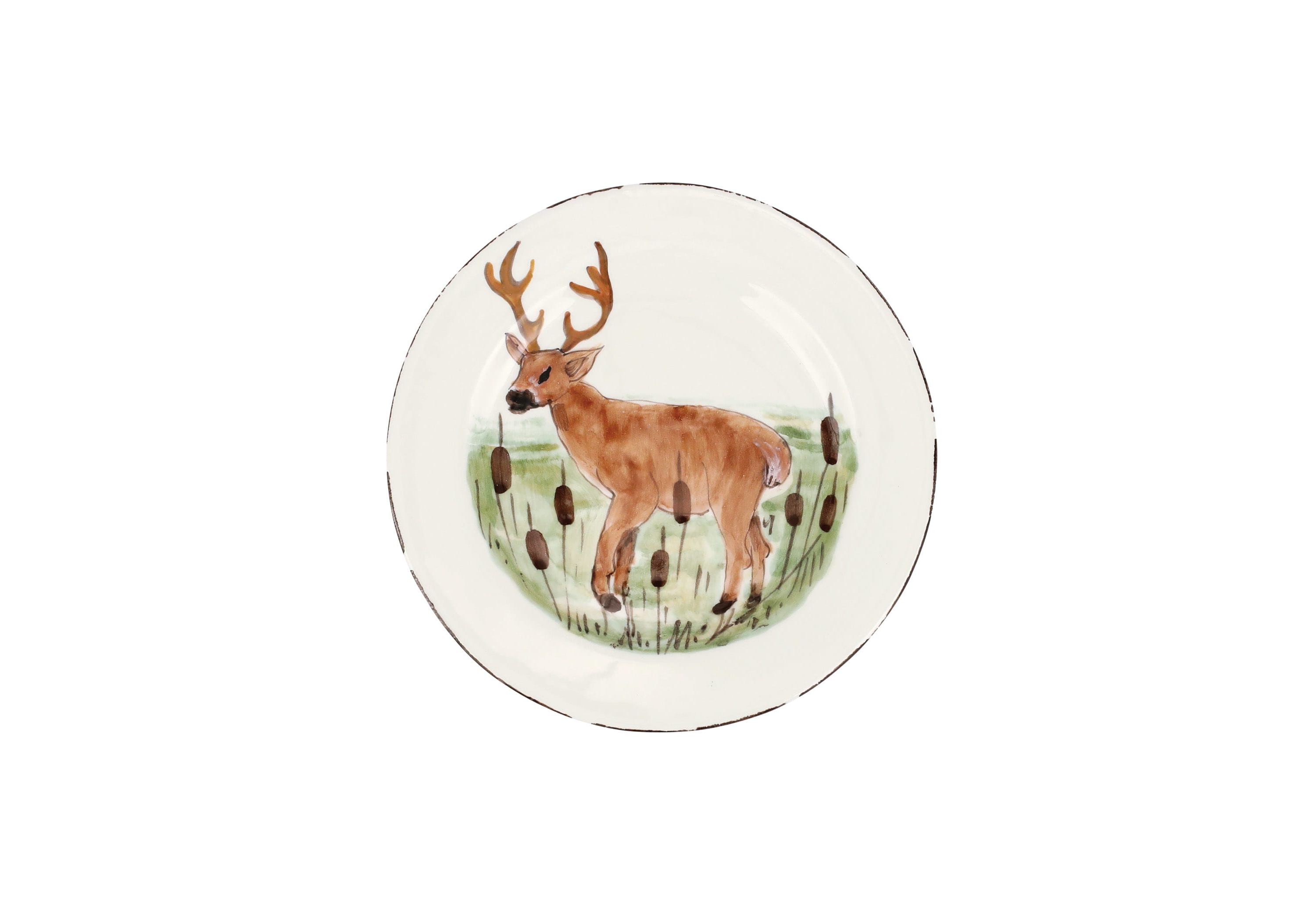 Wildlife Deer Salad Plate