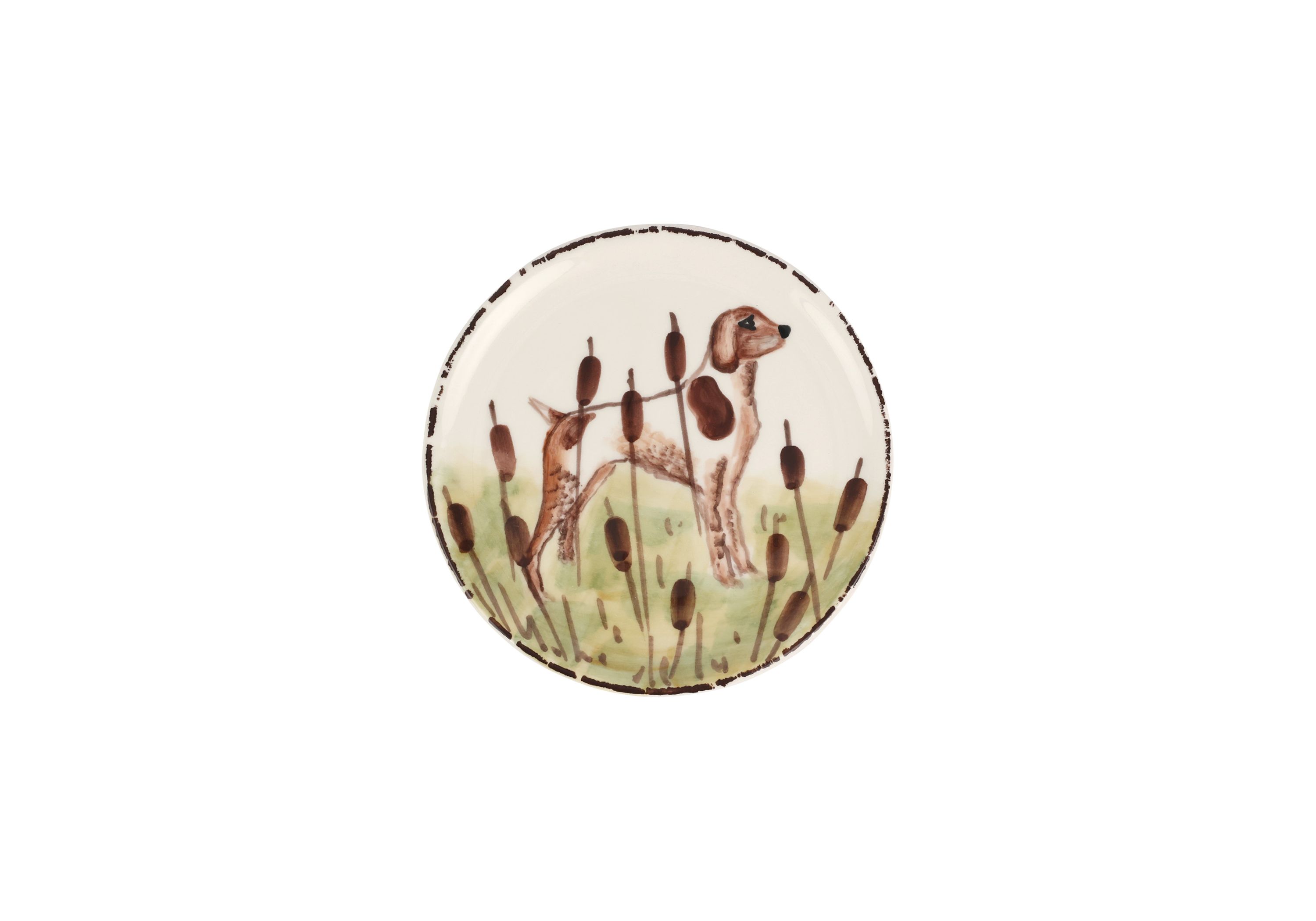 Wildlife Spaniel Canape Plate