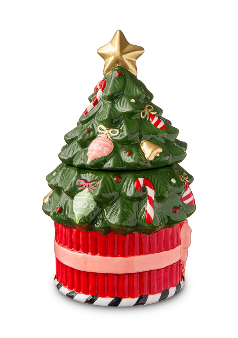 Christmas Tree Shaped Cookie Jar