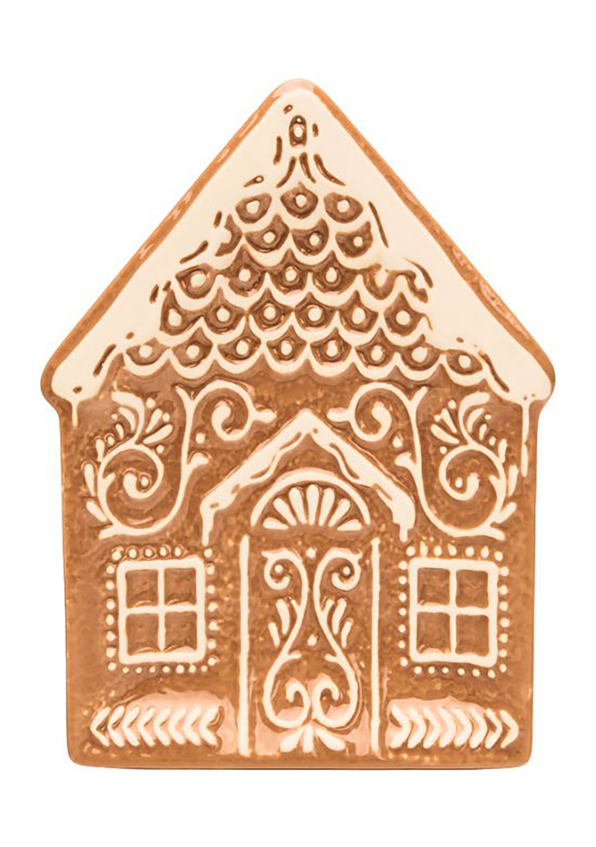 Gingerbread House Appetizer Plate