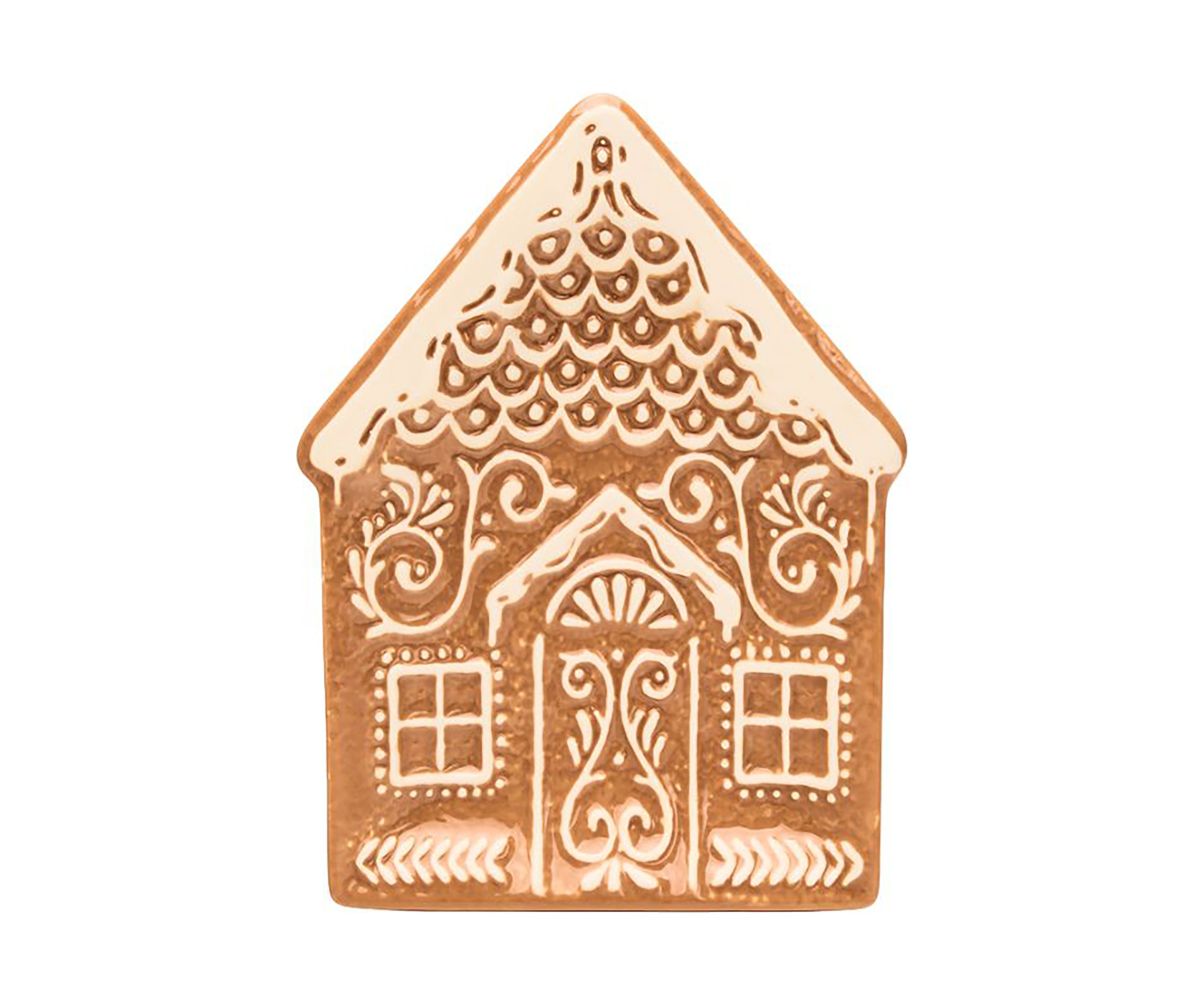 Gingerbread House Appetizer Plate