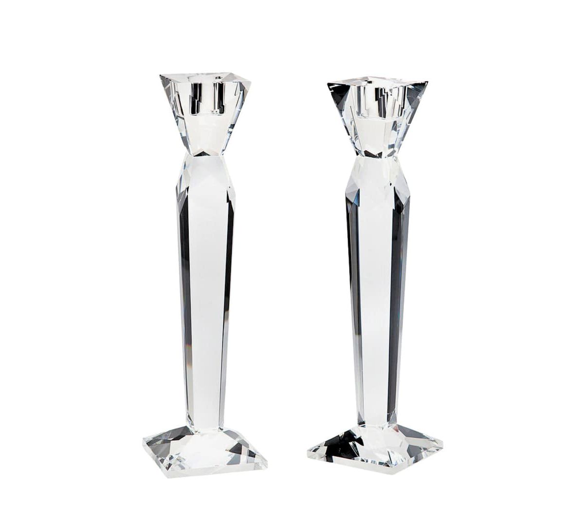 Prism Tapered Candlestick Set