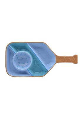 Ceramic Paddle Shaped Chip & Dip