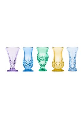 Set of 5 Dublin Assorted Bud Vases