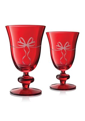 Godinger Set of 2 Goblets