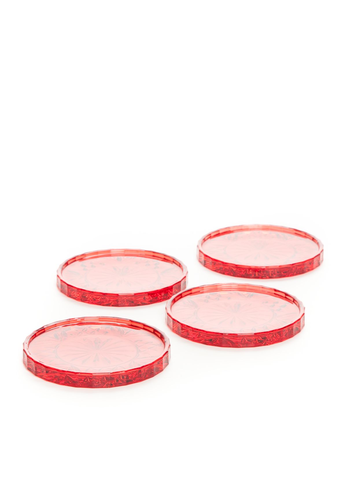 Dublin Red Coasters, Set of 4