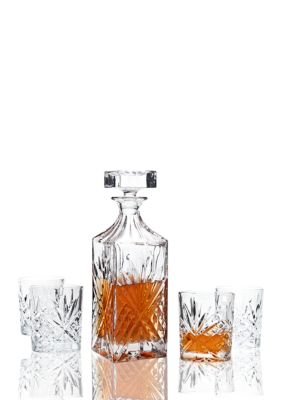 Dublin Whiskey Decanter and Double Old Fashion Set