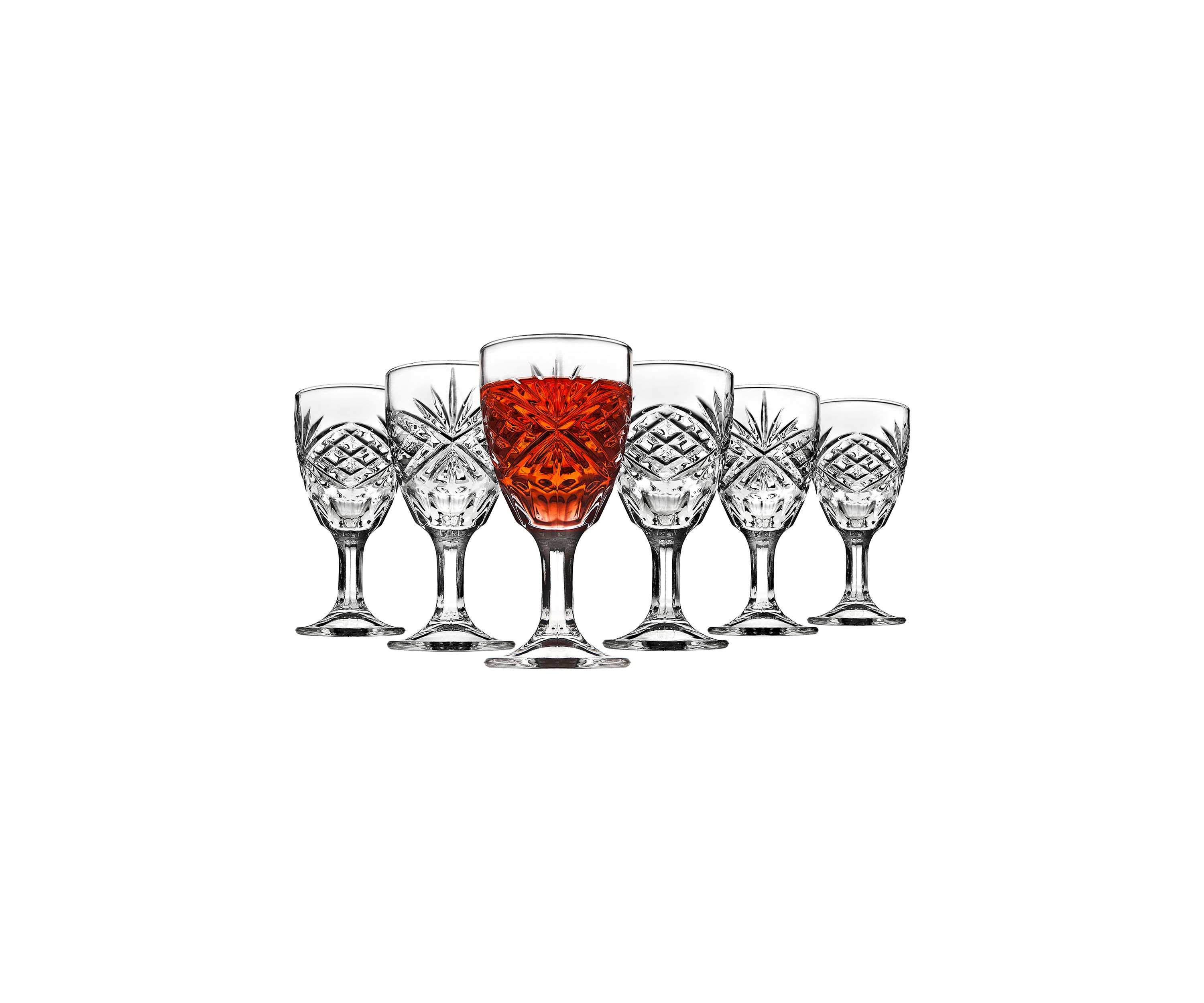Dublin Set of 6 Cordial Glasses 