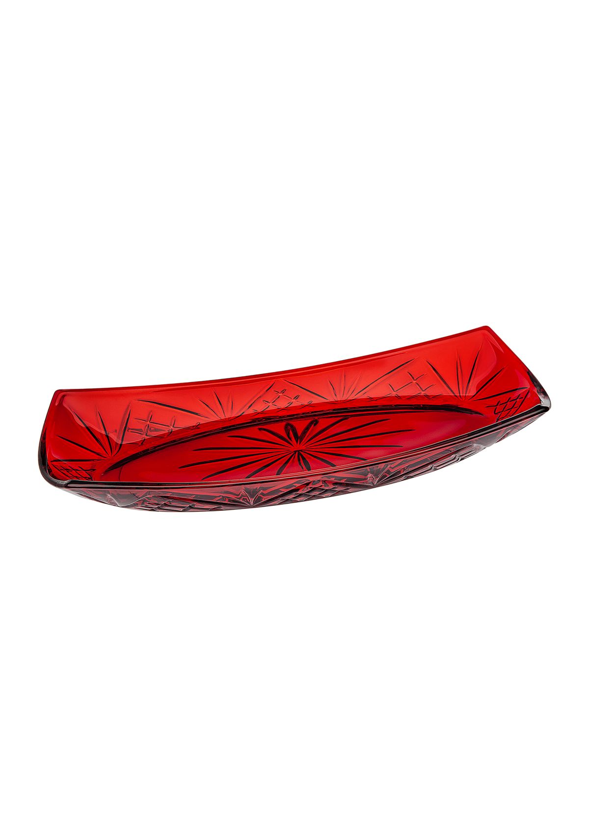 Dublin Red 12" Oval Tray
