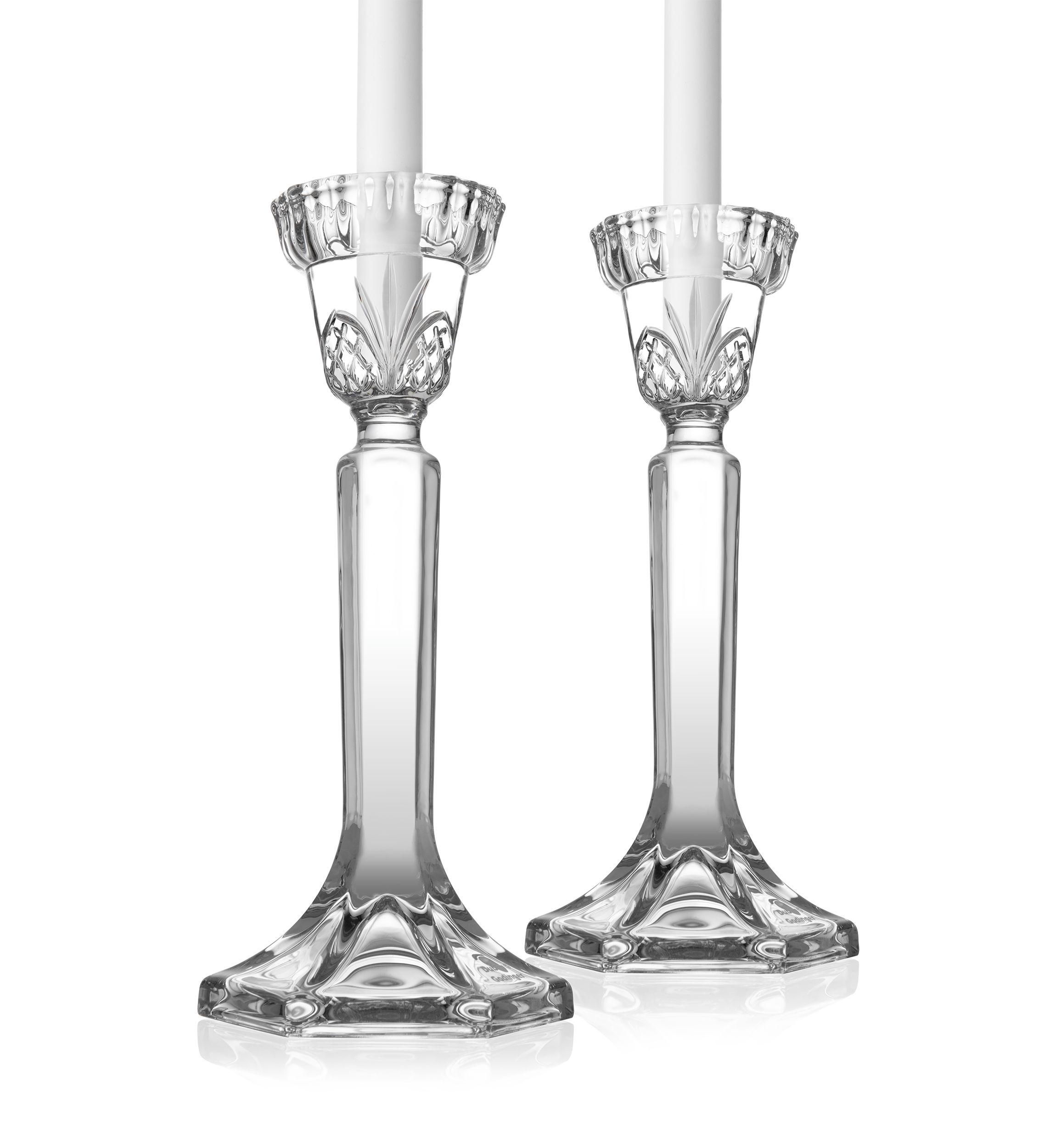 Dublin Crystal Candlestick Pair