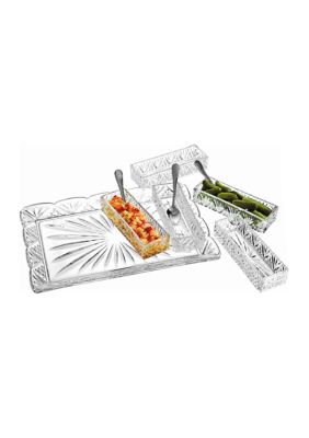 Dublin Crystal 6-Piece Serving Set