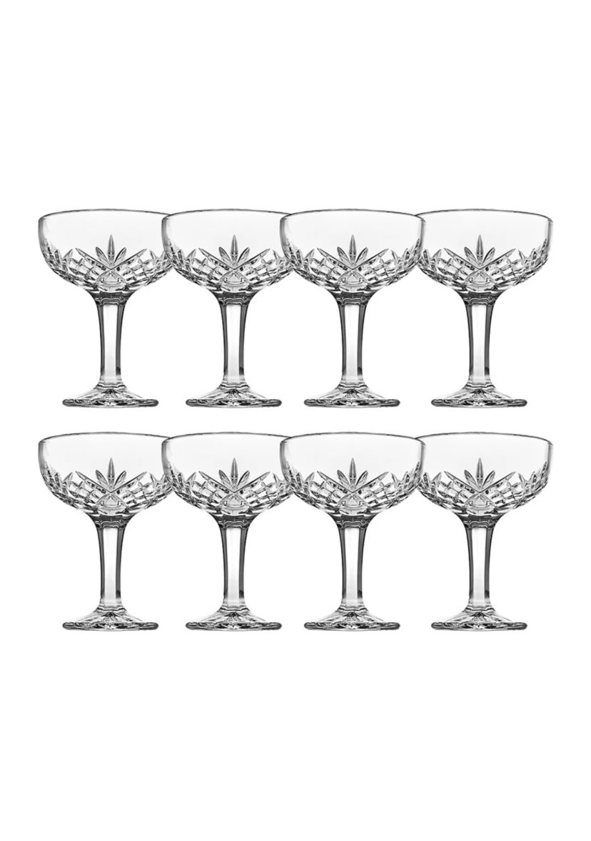 Dublin Champagne Coupe Glasses - Set of 8