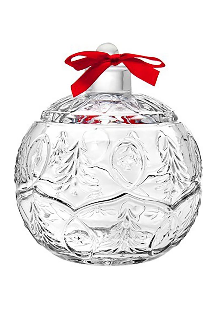 Crystal Ornament Covered Box 