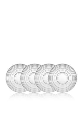 Godinger Lumina Glass Salad Plate Set Of 4 Belk